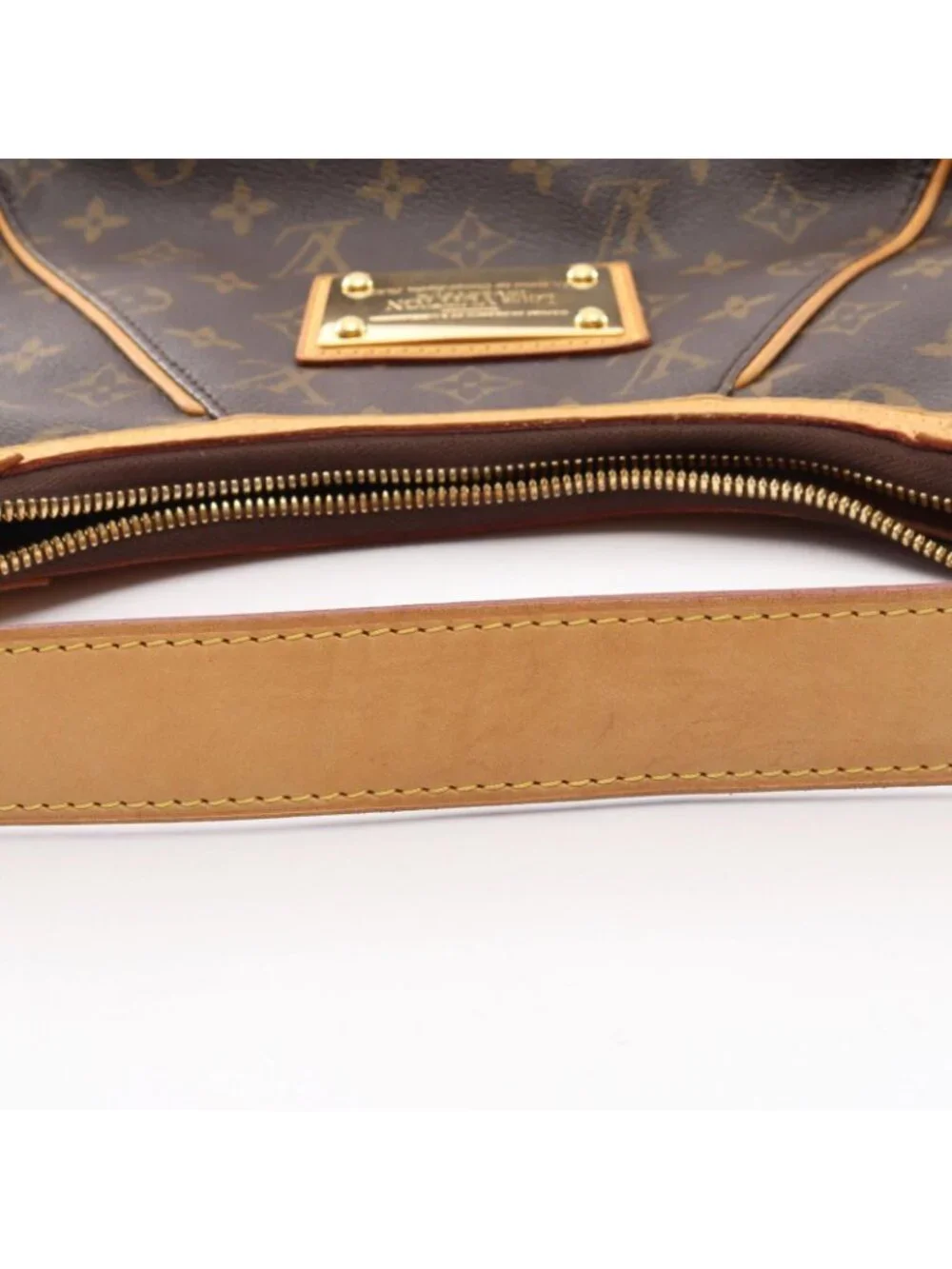 Louis Vuitton Shoulder Bag Thames PM Canvas Leather